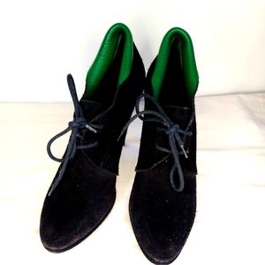 Balenciaga lace up bootie.